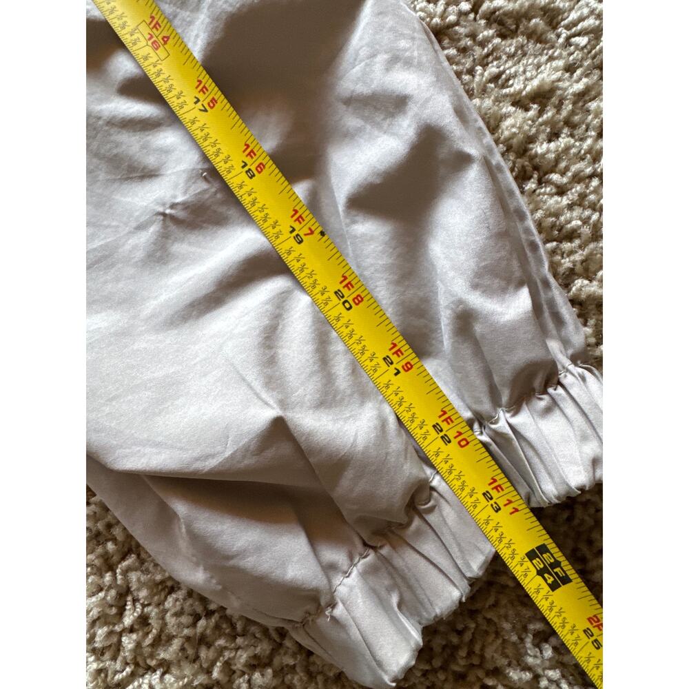 Vintage Tommy Hilfiger Golf Beige Full Zip Windbreaker Jacket Mens L - Picture 8 of 8